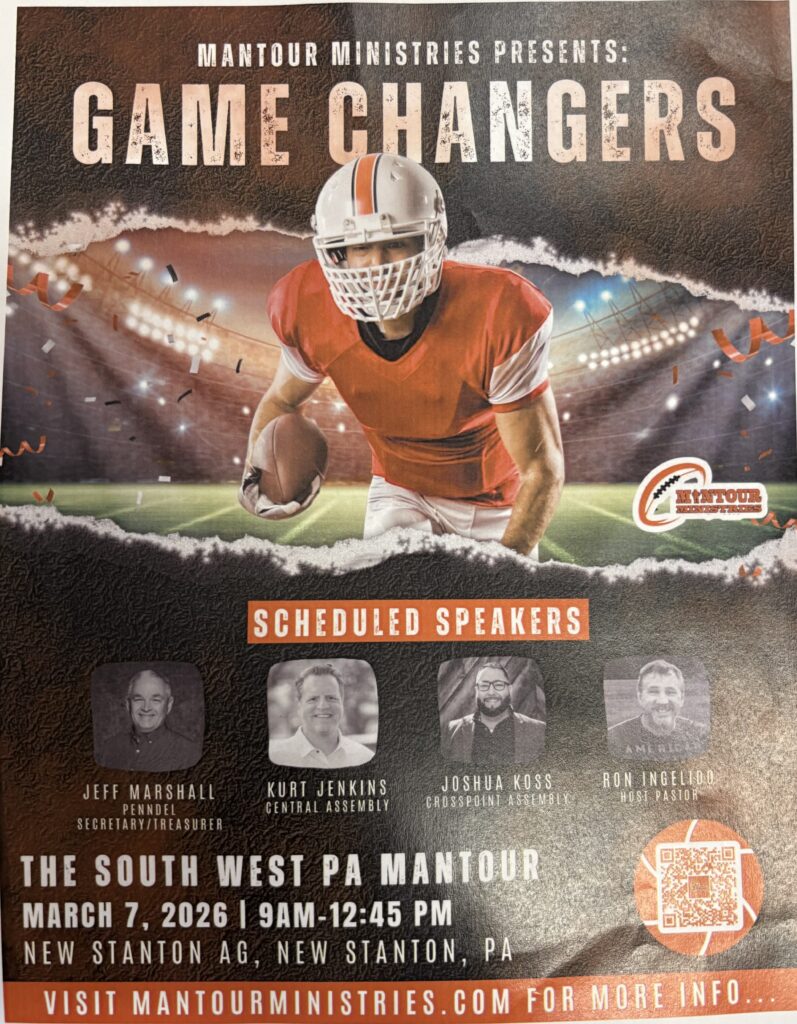 Mantour Ministries "Game Changers"